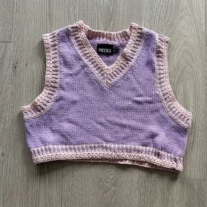 PIECES sweater vest